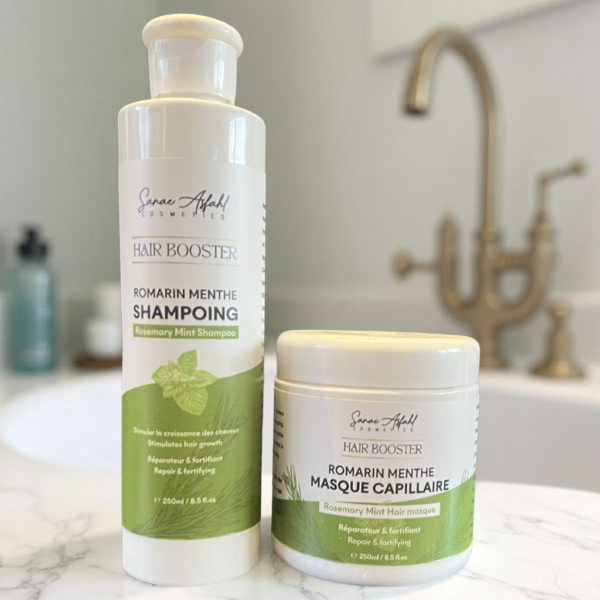 شامبو و ماسك لشعر الدهني